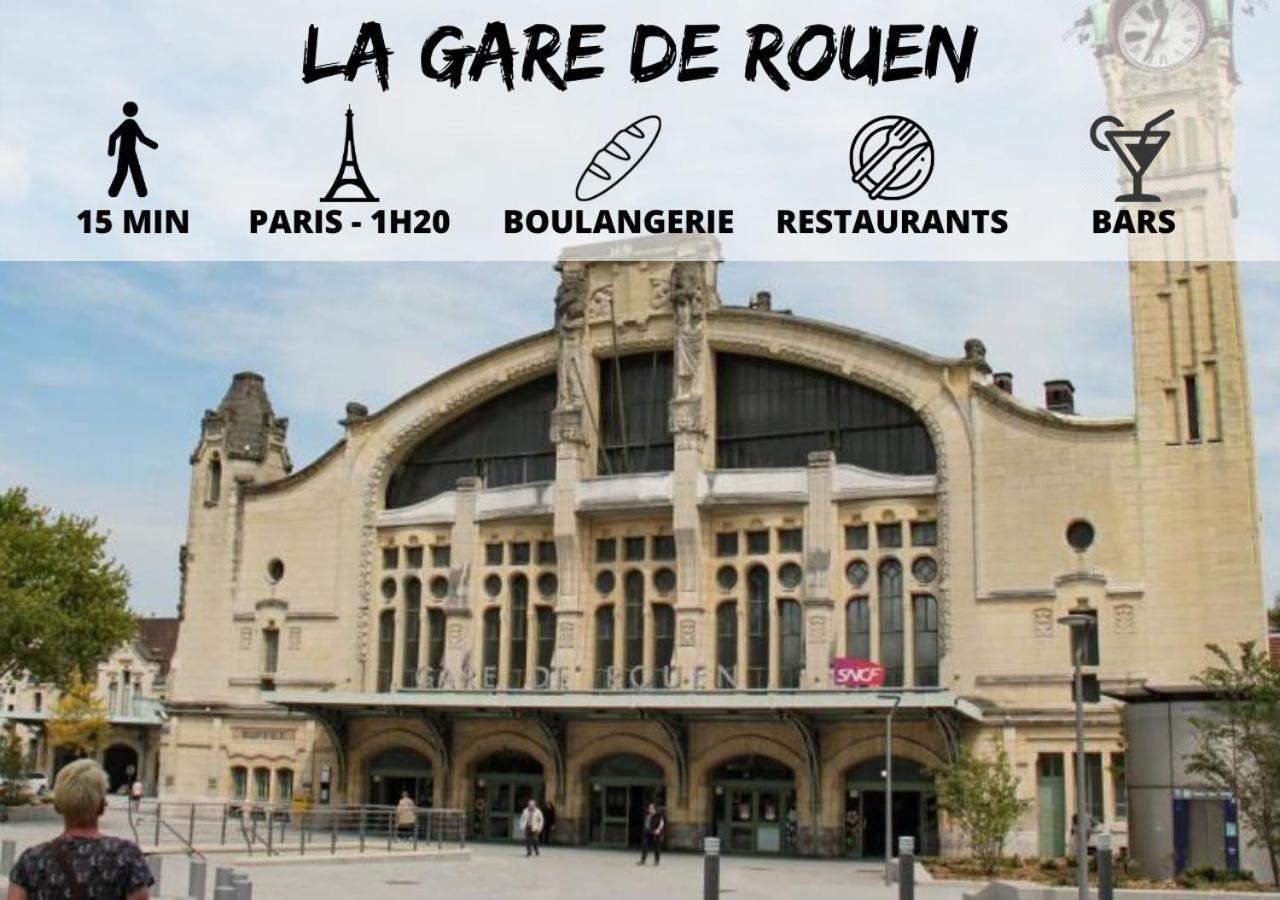 Cosyappart - Le Saint Vivien Apartment Rouen Luaran gambar